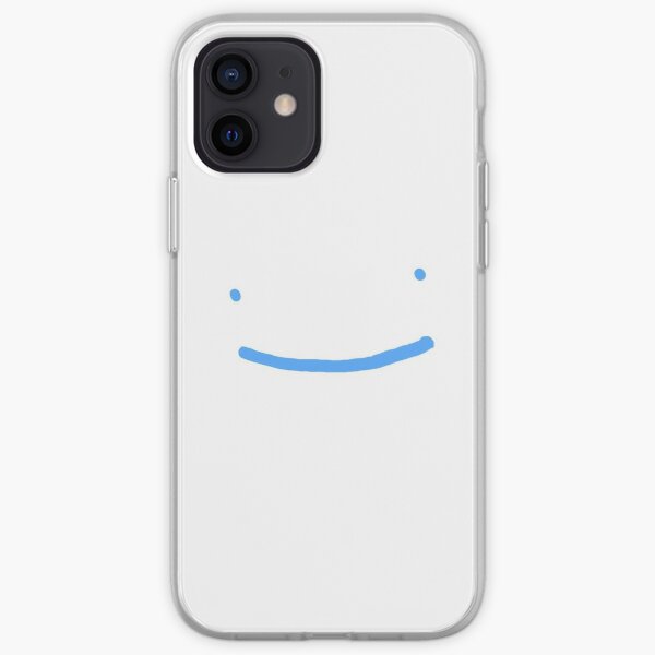 Dream SMP blue smile iPhone Soft Case RB1106 product Offical Dream SMP Merch