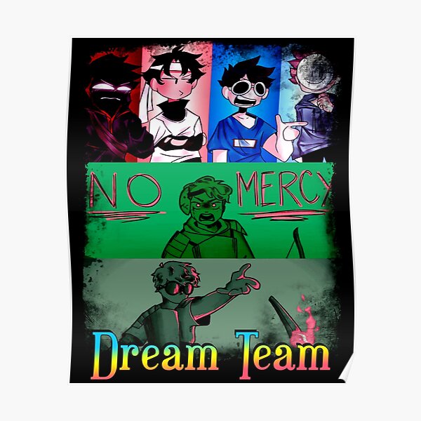 Dream Smp War,Dream Team SMP Poster RB1106 product Offical Dream SMP Merch