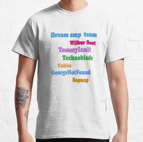 dream smp all members ;dream smp quotes Classic T-Shirt RB1106 product Offical Dream SMP Merch