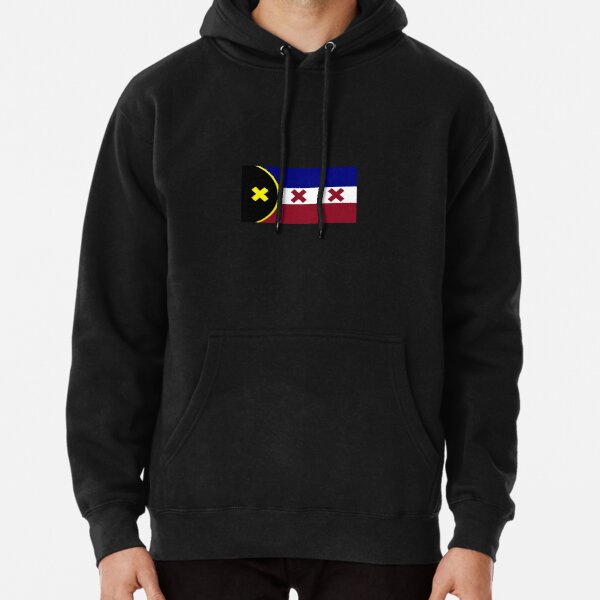 L'Manberg Dream SMP Flag Pullover Hoodie RB1106 product Offical Dream SMP Merch