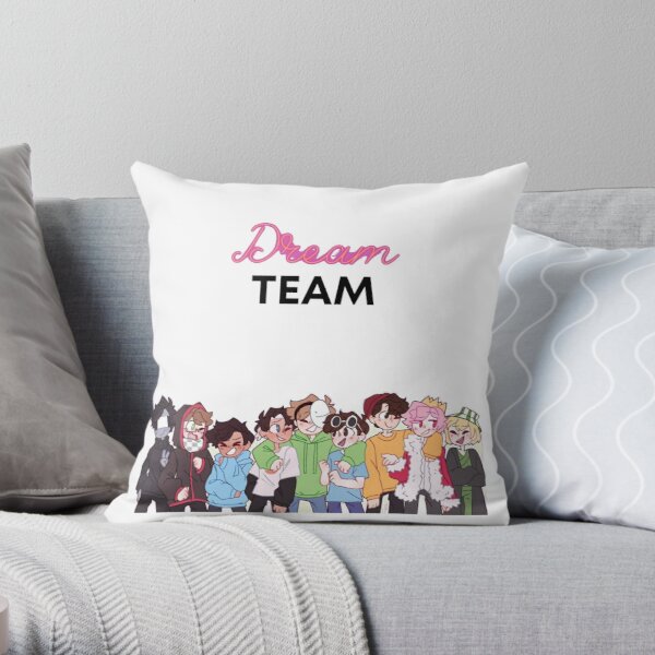 Dream SMP Team Throw Pillow RB1106 product Offical Dream SMP Merch