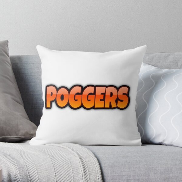 POGGERS Dream smp Throw Pillow RB1106 product Offical Dream SMP Merch