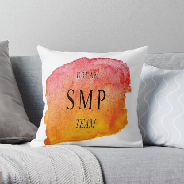 DREAM SMP TEAM Throw Pillow RB1106 product Offical Dream SMP Merch