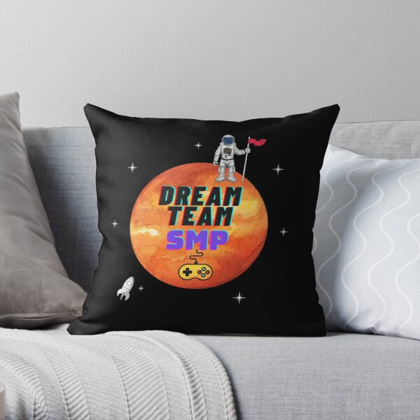 DREAM SMP Throw Pillow RB1106 product Offical Dream SMP Merch