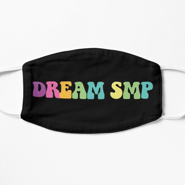 Dream SMP Pastel Flat Mask RB1106 product Offical Dream SMP Merch
