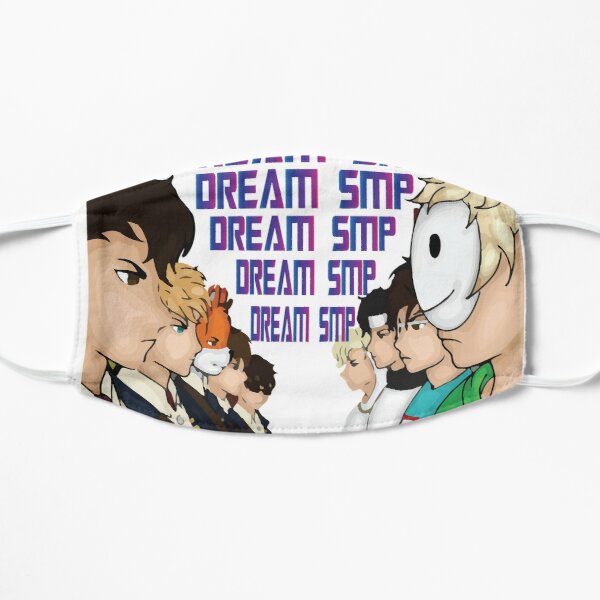 dream smp Flat Mask RB1106 product Offical Dream SMP Merch
